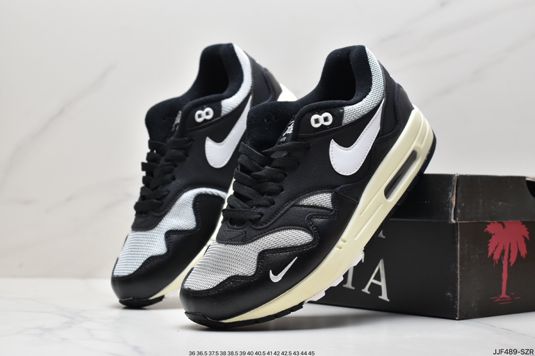 135 Patta x Nike Air Max 1“Monarch”复古休闲跑步鞋DH1348-101