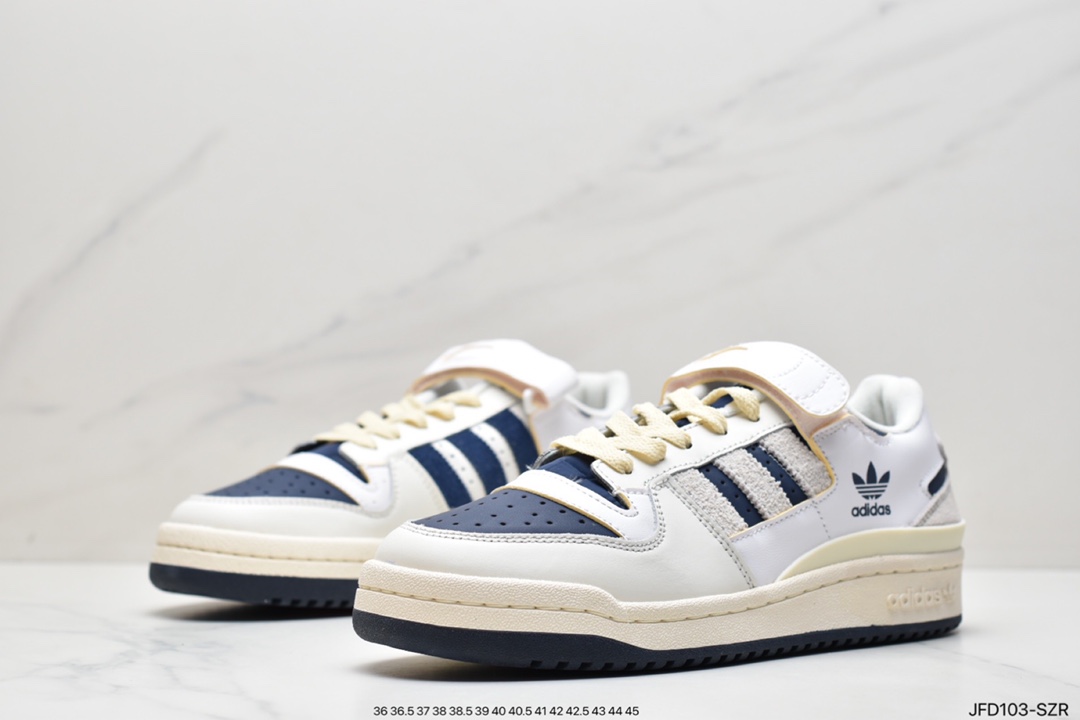 Adidas Clover Originals Forum 84 Low Roman Series Velcro Low Help GX2161