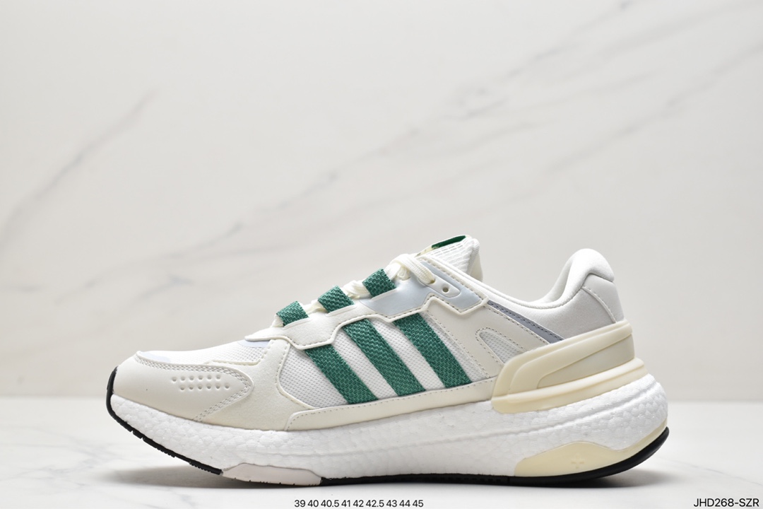 Adidas Equipment+ retro stitching leather casual running shoes GY6605