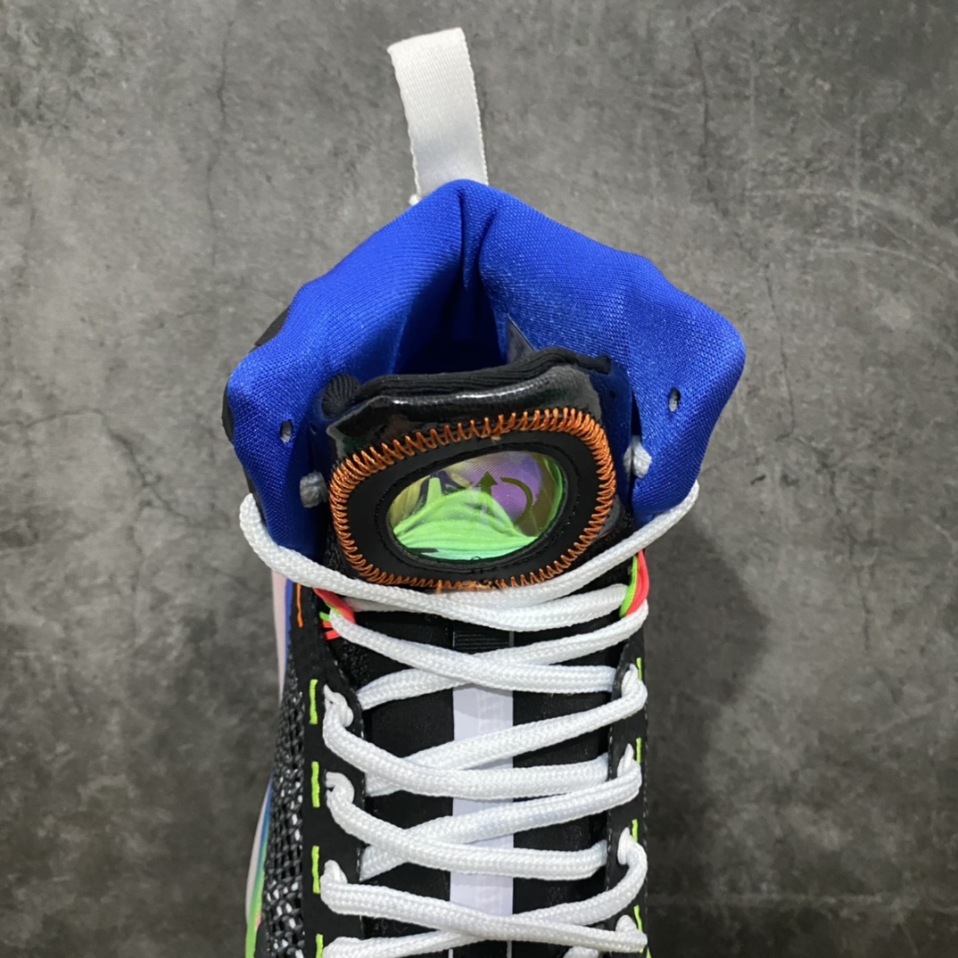 图片[8]-K版纯原 独家出货 Nike Air zoom G.T.Jump EP 实战篮球鞋 黑蓝粉 独家私模开发 定制梭织面料 十分透气 真纤维气垫加持 脚感无敌 百分之百还原原版味道 货号：DX4111-064 尺码：39-46-选品中心