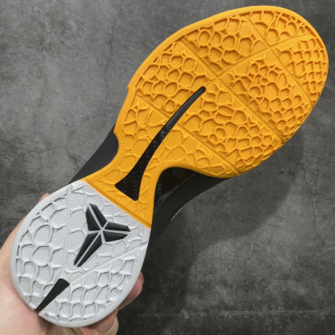 图片[8]-NK ZOOM KOBE 6 Protro White Del Sol S2纯原生产线 科比六代黑白黄季后赛首发出货 #Zoom Turbo气垫➕后掌EVA缓震 实战配置直接拉满 #原楦纸板开发 鞋身流线型、后跟塑形，区分土肥圆 #原档数据3D打印 鞋面蛇鳞一颗一粒匹配原版 #全身鞋材卡料色独家定制 唯一正确喷漆SWOOSH #NK专利Flyknit飞线科技，给予鞋身足够抗扭矩力 #真实底模最大47.5 实战利器 专供海外市场 尺码：40 40.5 41 42 42.5 43 44 44.5 45 46 47.5 （脚宽、脚胖 建议买大半码）-选品中心