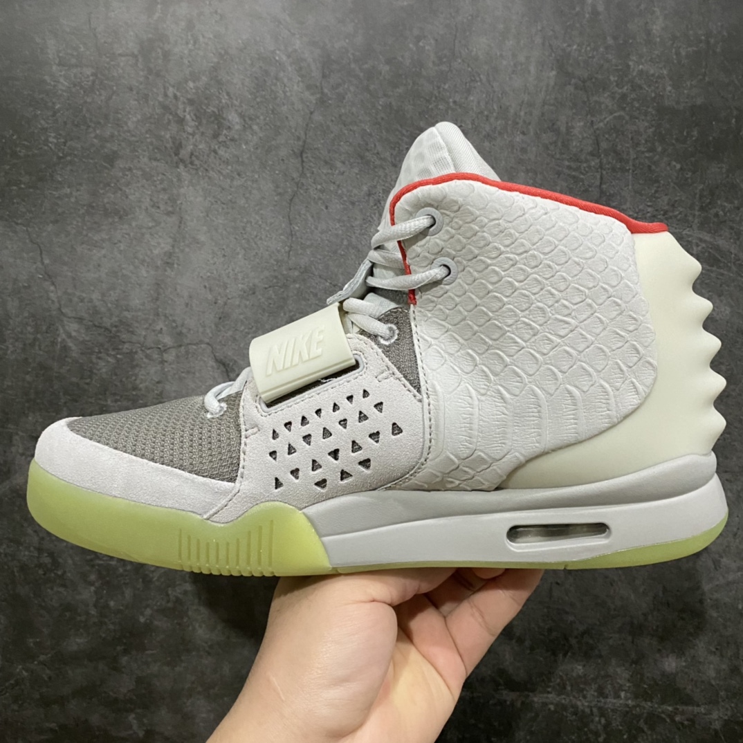 图片[2]-外贸纯原NK Air Yeezy 2 NRG FEN 灰椰子 508214-010 椰子侃爷球鞋代表之作 每一个sneaker都会梦寐以求的神鞋 情怀无价 公司货3万+ 已经绝迹 全网几乎找不到一双成色好的原鞋 原厂工艺满足你的一切需求 代工厂高层客供档案模具 国企关系订购原厂材料 原厂手工七道程序 原厂标 尺码：40.5 41 42 42.5 43 44 44.5 45 46 47.5-选品中心