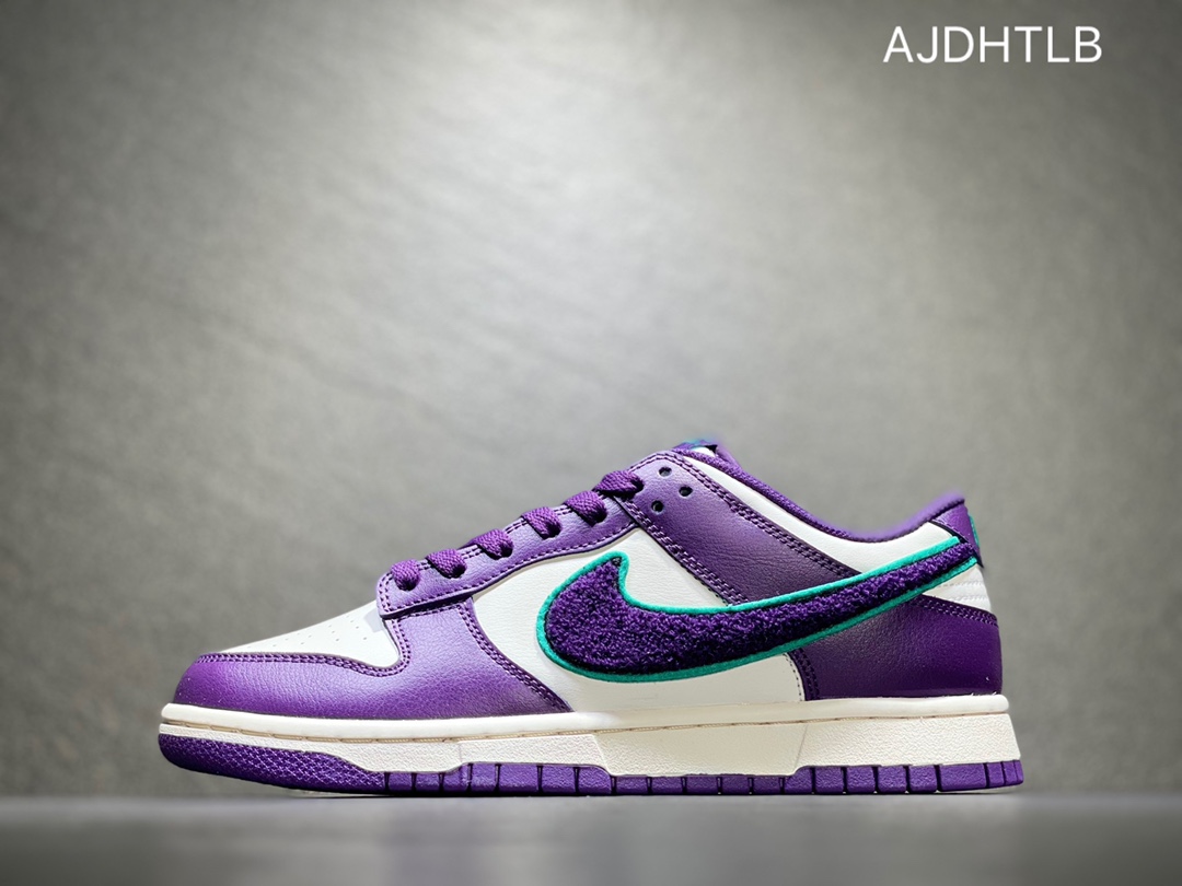 280 耐克/Nk SB Dunk Low ”Chenille Swoosh” 雪尼尔 SB低帮运动休闲板鞋DQ7683-100