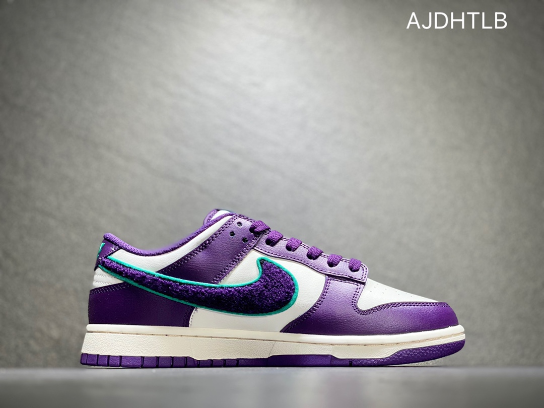 280 耐克/Nk SB Dunk Low ”Chenille Swoosh” 雪尼尔 SB低帮运动休闲板鞋DQ7683-100