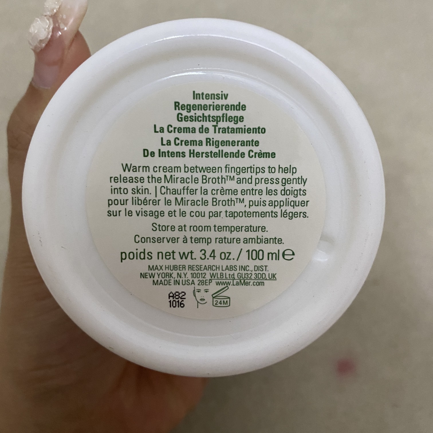 La Mer Moisturizing Cream 3.4 oz (100ml) - Intense Hydration & Renewal 8 a1661842571581 1656