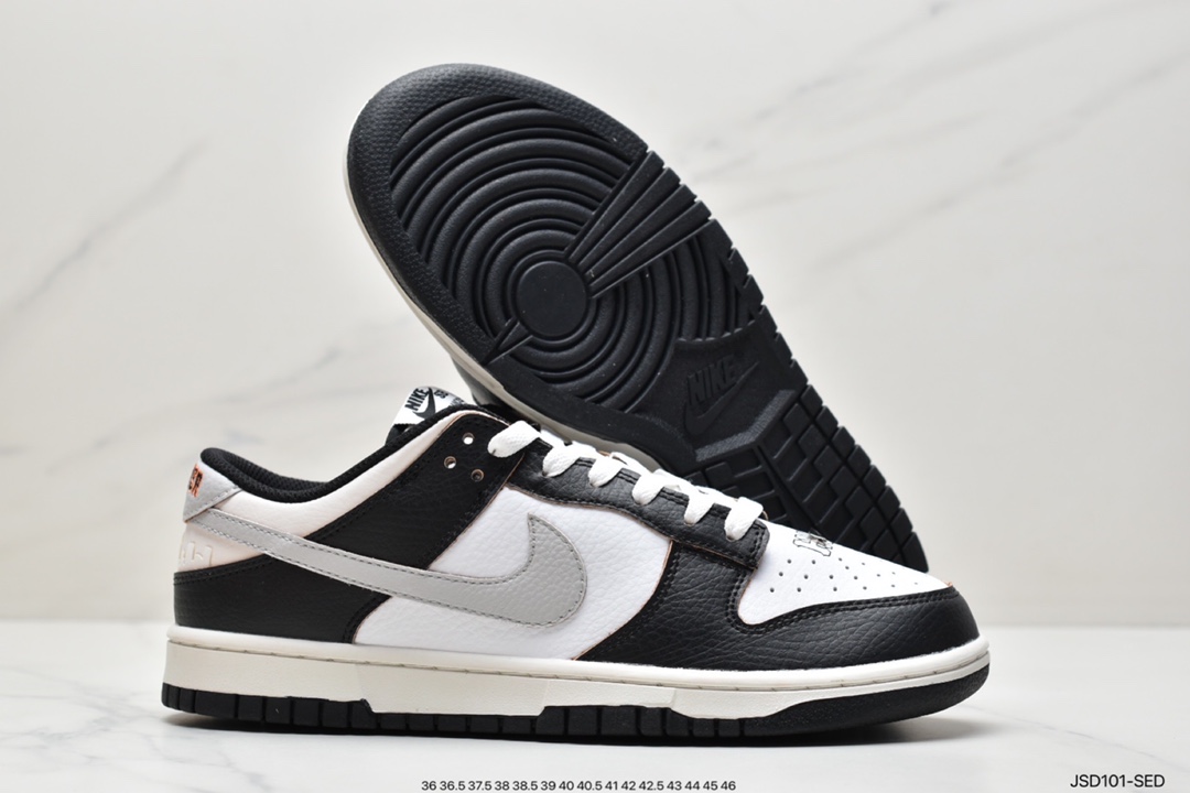200 HUF x Nike SB Dunk Low ”San Francisco” 黑白熊猫 FD8775-001