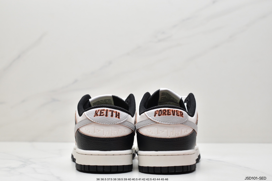 200 HUF x Nike SB Dunk Low ”San Francisco” 黑白熊猫 FD8775-001
