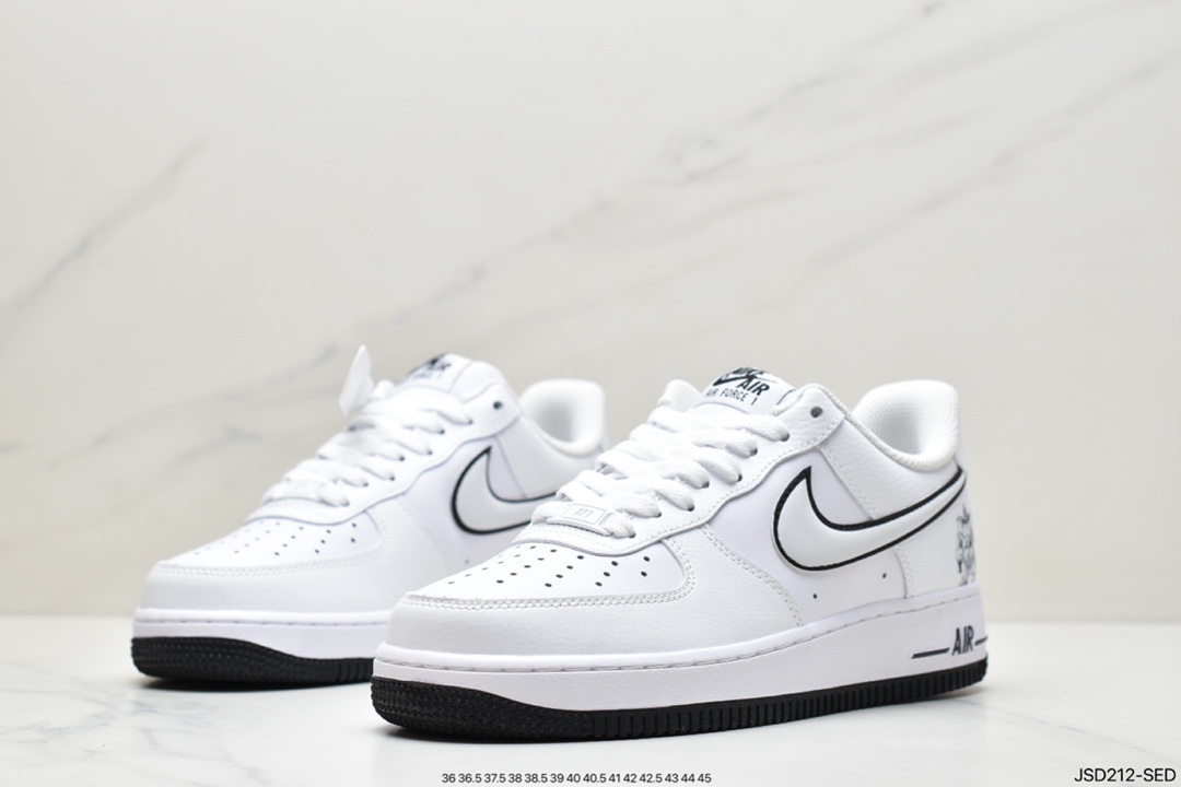 200 耐克Nike Air Force 1 Low 空军一号低帮百搭休闲运动板鞋KK1256-657