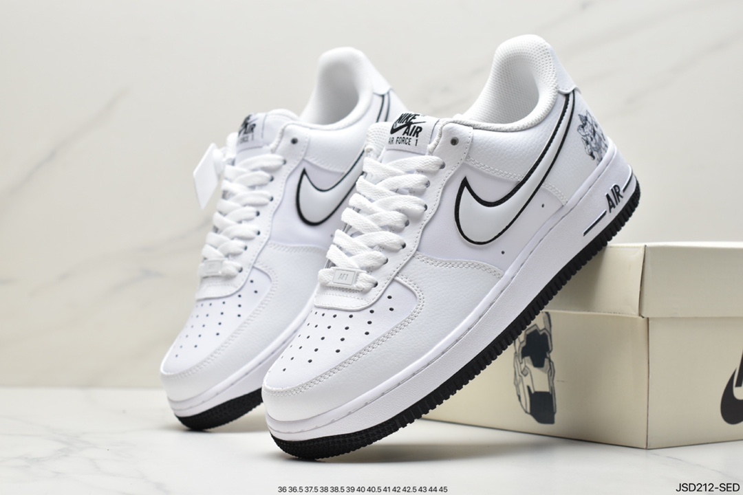 200 耐克Nike Air Force 1 Low 空军一号低帮百搭休闲运动板鞋KK1256-657