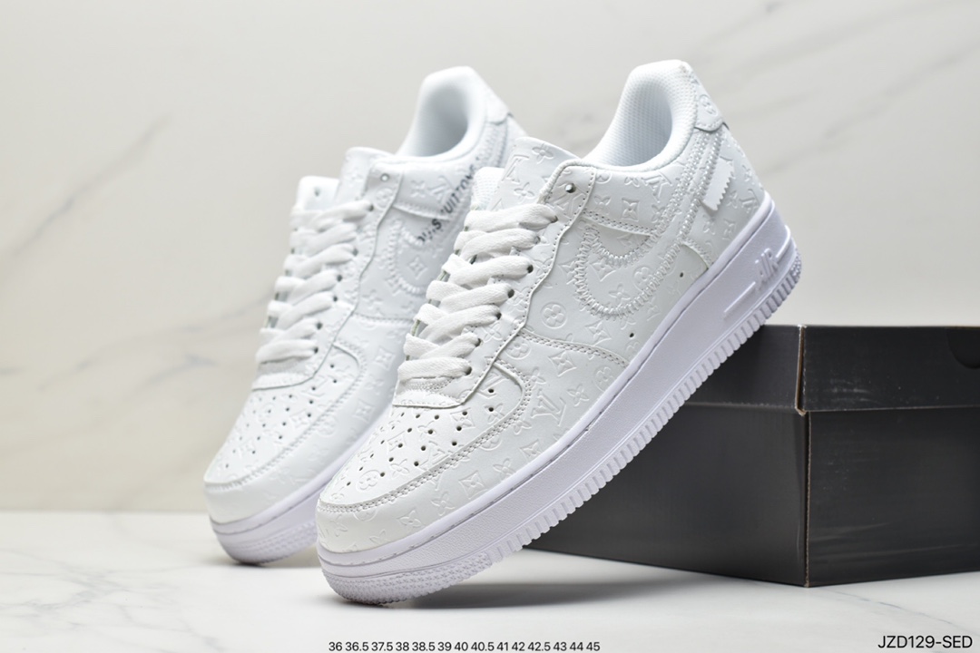 140 Nike Air Force 1'07 Low”University Blue White”空军一号经典低帮百搭休闲运动板鞋DC2911-400