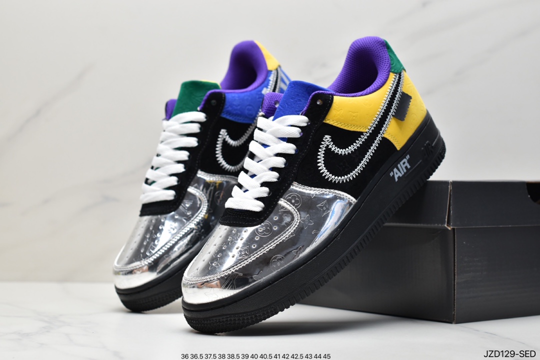 140 Nike Air Force 1'07 Low”University Blue White”空军一号经典低帮百搭休闲运动板鞋DC2911-400
