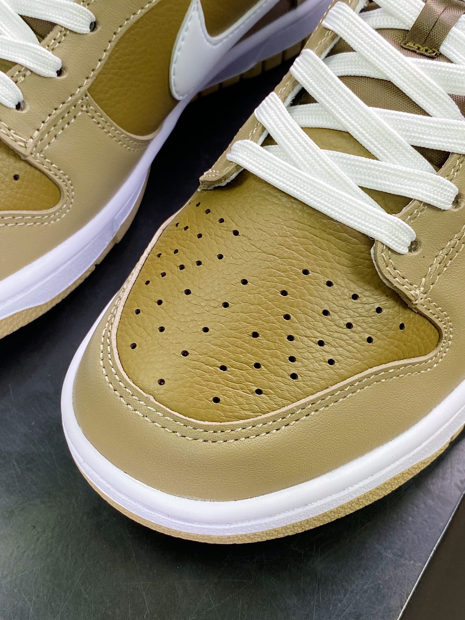 280 SB Dunk Low”Judge Grey”扣篮系列低帮休闲运动滑板板鞋“皮革咖啡摩卡棕白”DJ6188-200