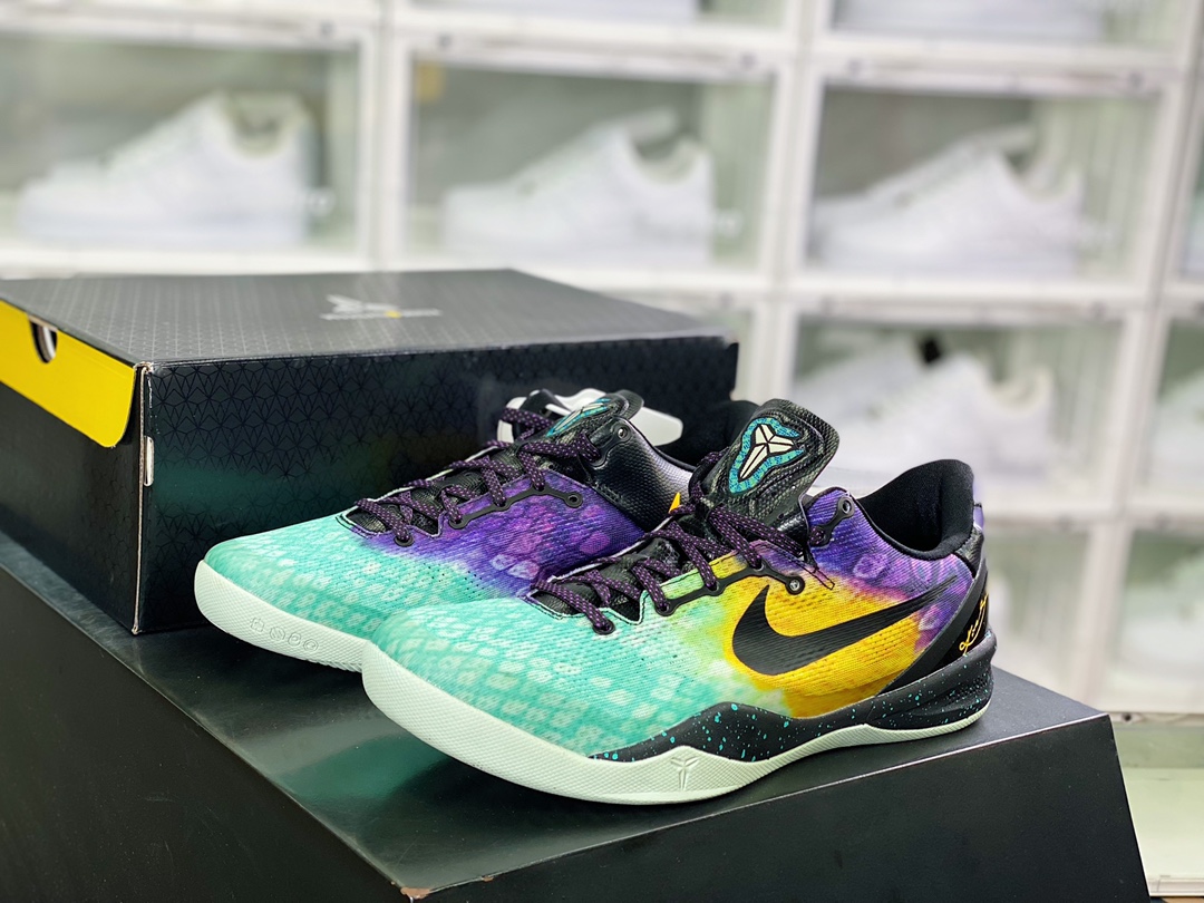 350  Zoom Kobe VIII 8 System”'Easter”科比ZK8代系列低帮复刻实战运动低帮文化篮球鞋“复活节彩蛋”555035-302