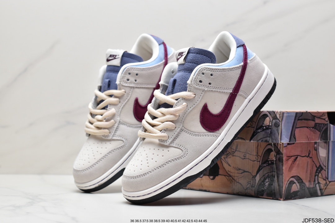 125 耐克Nike SB Dunk Low Pro”Desert Sand Mahogany”扣篮系列低帮休闲运动滑板板鞋BQ6817-004