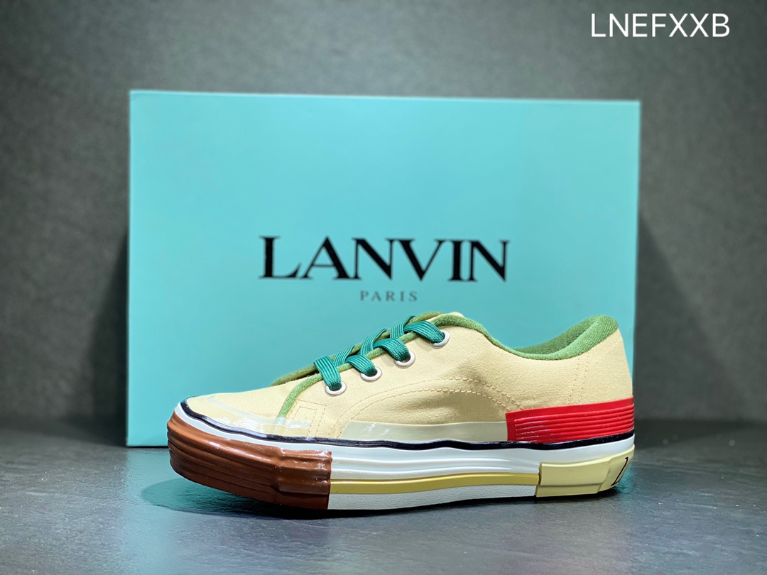 LANVIN unisex canvas shoes French historic fashion house LANVIN and Gallery Dept