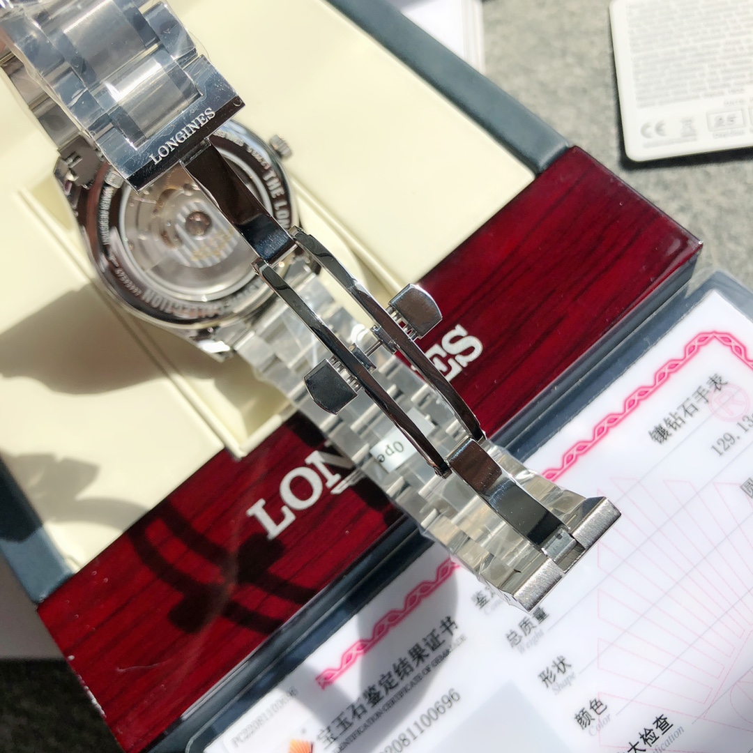 顶级牛货!浪琴“名匠真钻款”原装瑞士全自动机械机芯