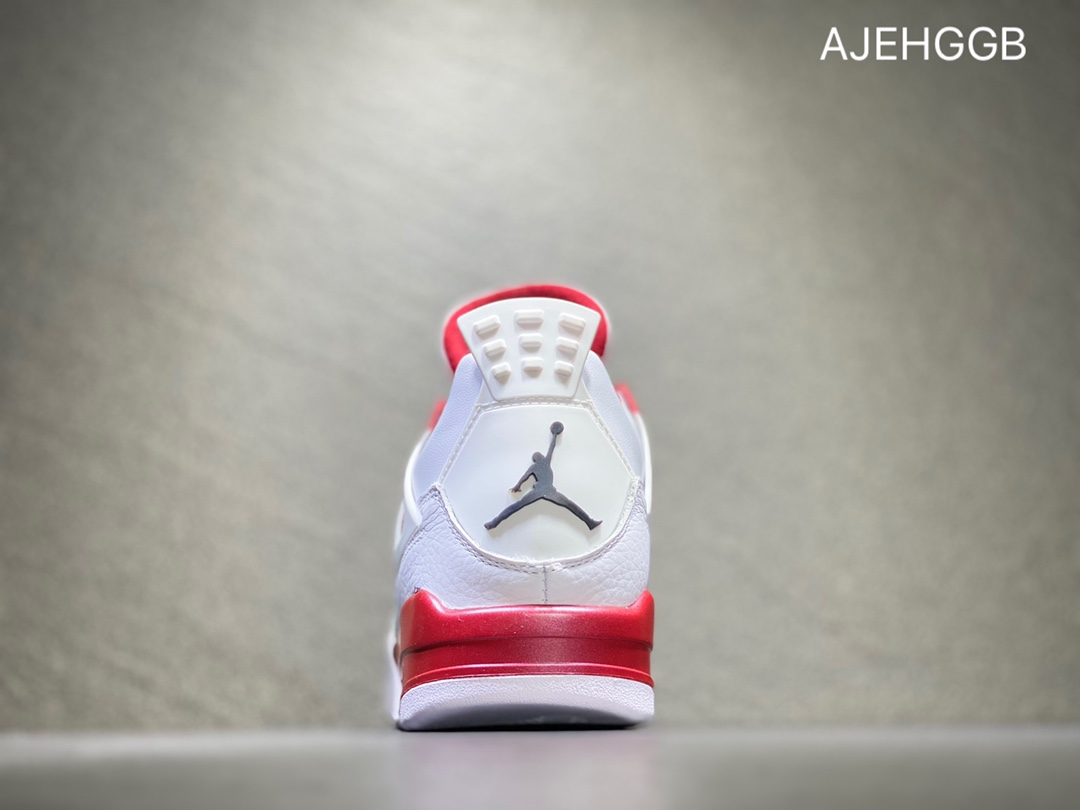 380 Air Jordan 4 Retro aj4 亚特兰大白红 308497-106