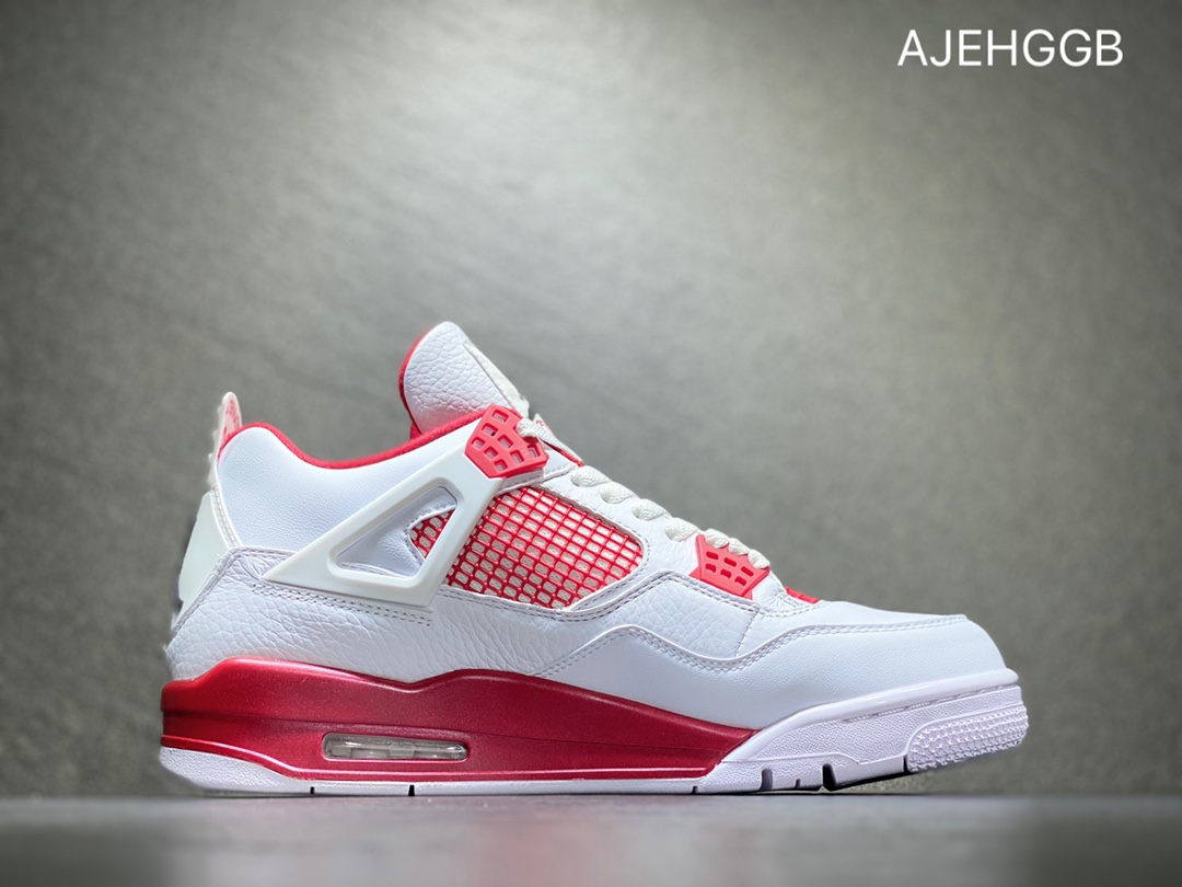 380 Air Jordan 4 Retro aj4 亚特兰大白红 308497-106