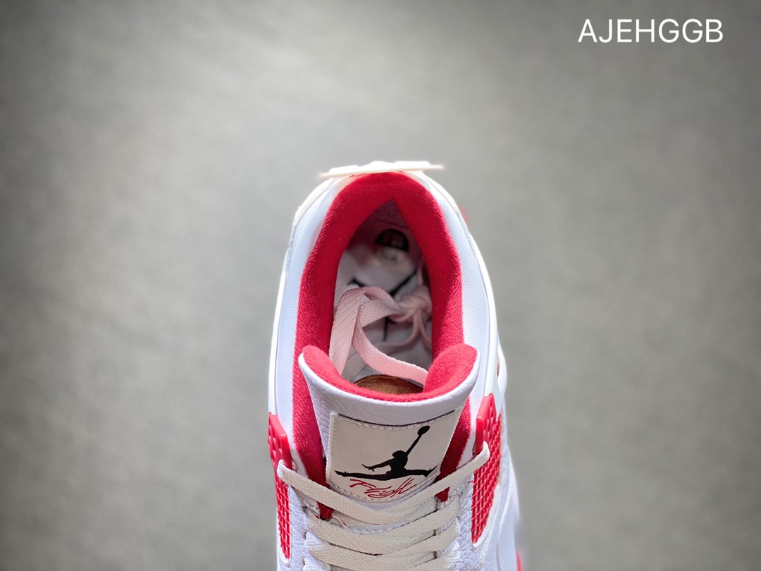 380 Air Jordan 4 Retro aj4 亚特兰大白红 308497-106