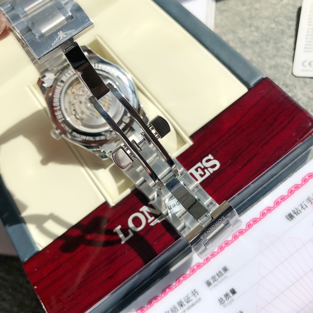顶级牛货!浪琴“名匠真钻款”原装瑞士全自动机械机芯
