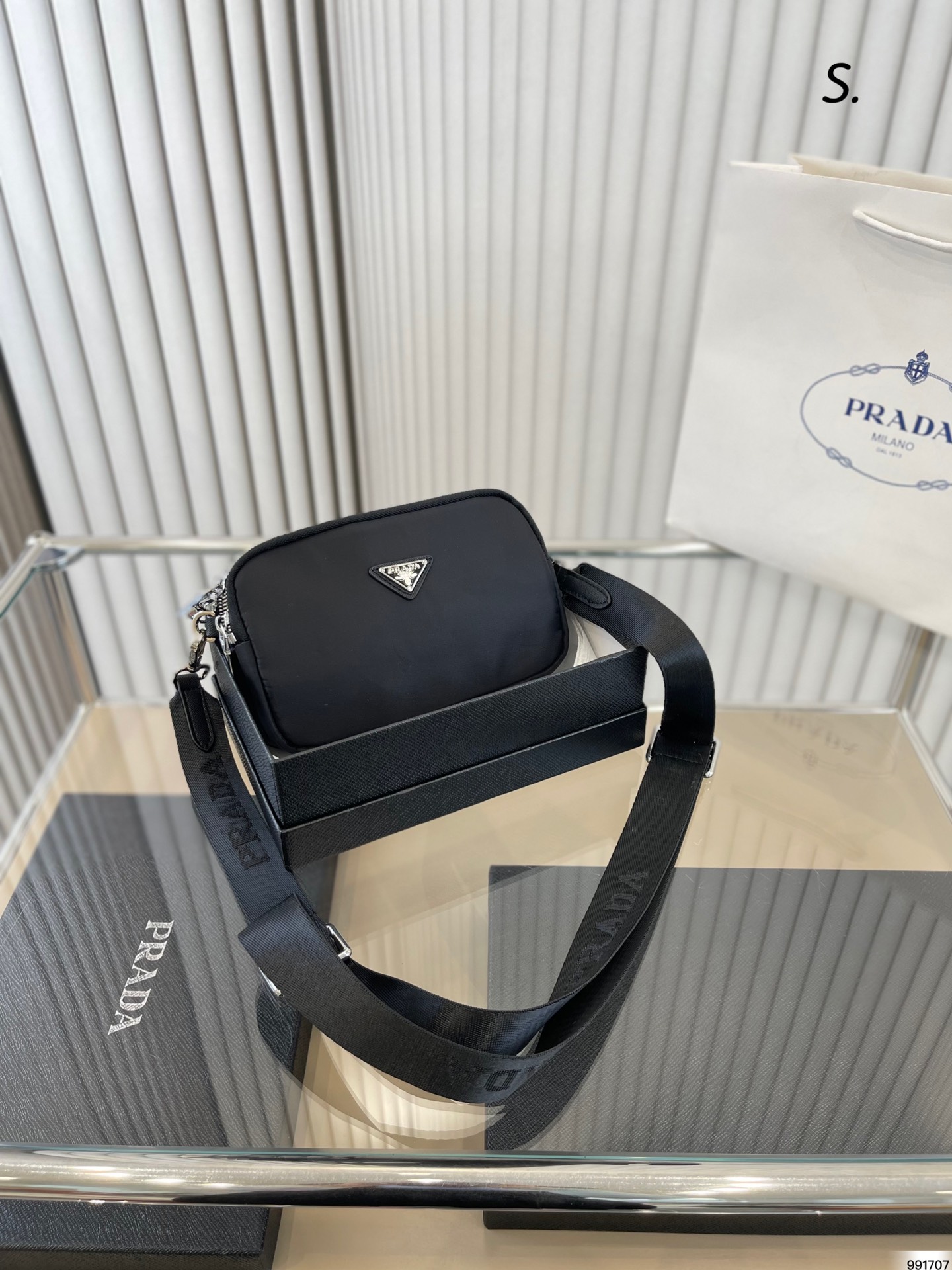 I5 配盒  普拉达 Prada 尼龙包 轻便好搭配 细节精致 12