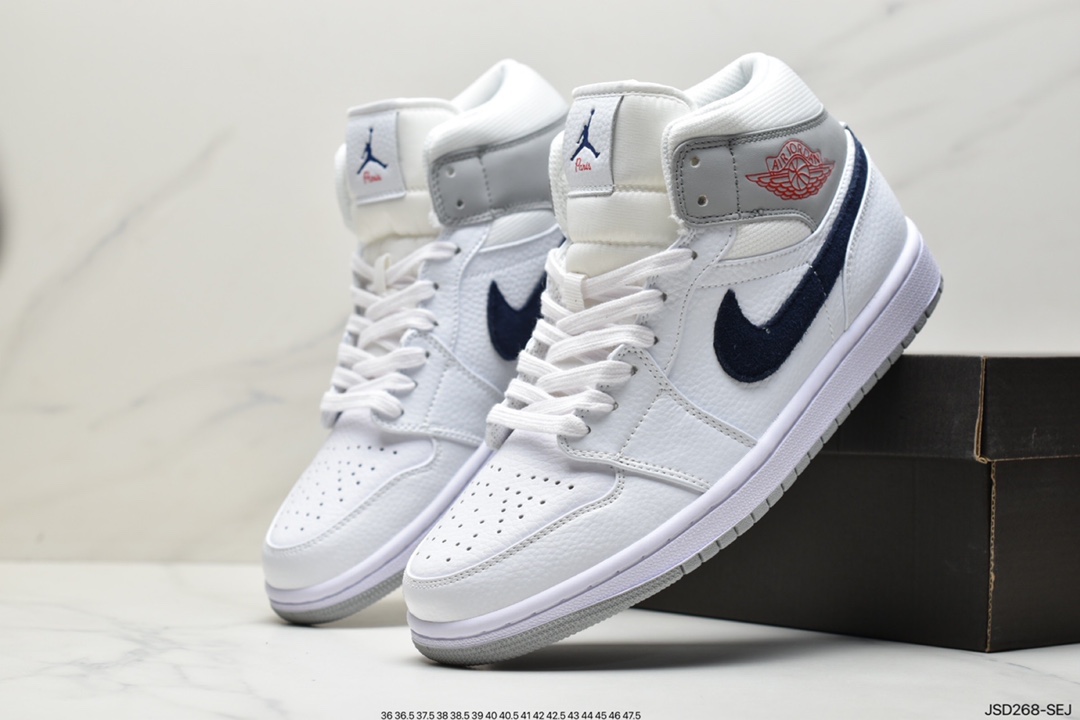200 Air Jordan 1 Mid 35周年限定配色中帮系列 CZ4385-016