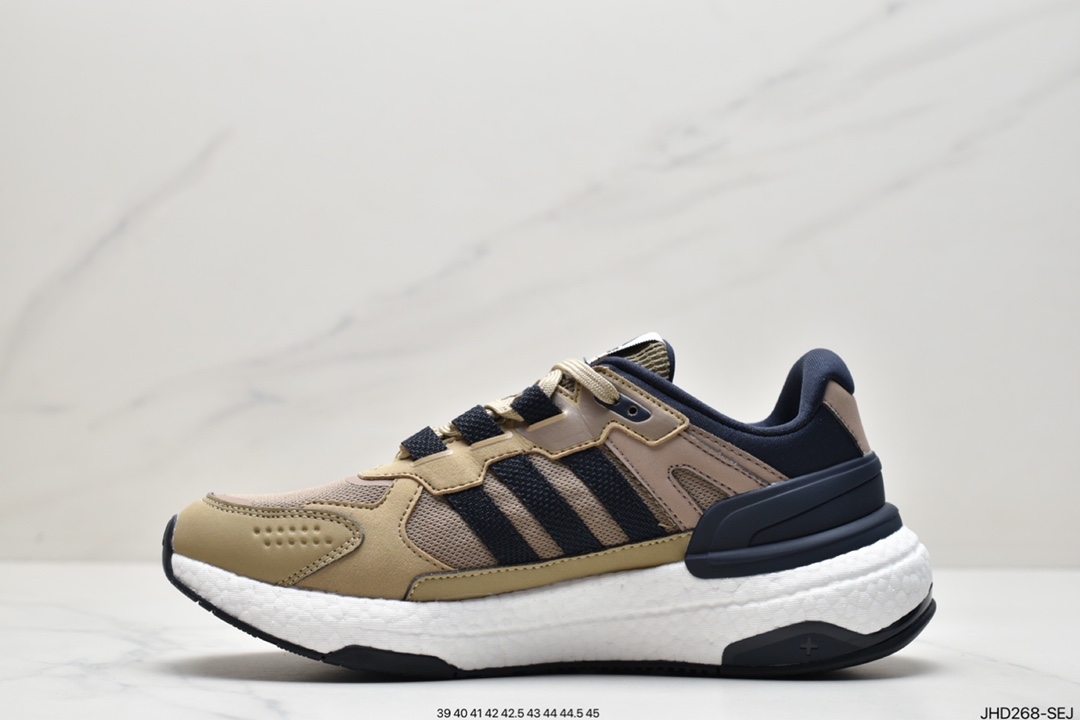 Adidas Equipment+ retro stitching leather casual running shoes HR2037