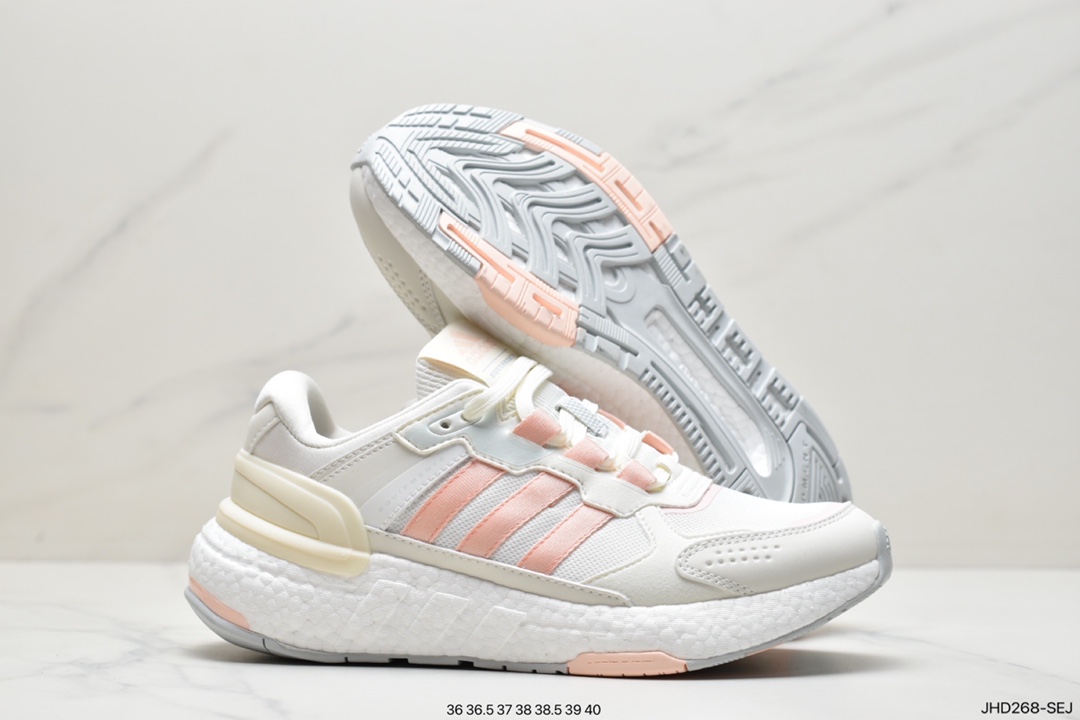 Adidas Equipment+ retro stitching leather casual running shoes HR2037