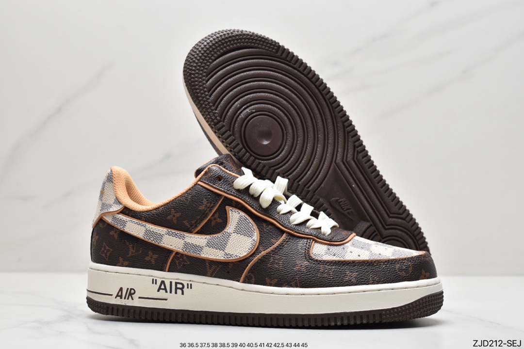 240 超奢联名 路易威登 LV×Nike Air Force 1 Low 07 空军一号 IA9V02