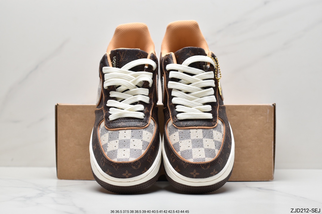 240 超奢联名 路易威登 LV×Nike Air Force 1 Low 07 空军一号 IA9V02