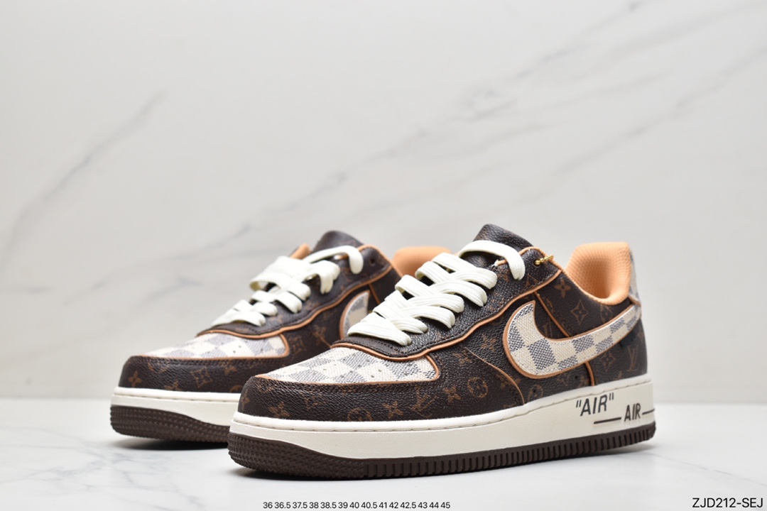 240 超奢联名 路易威登 LV×Nike Air Force 1 Low 07 空军一号 IA9V02