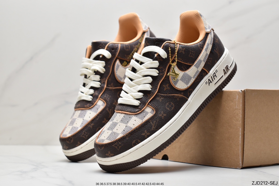 240 超奢联名 路易威登 LV×Nike Air Force 1 Low 07 空军一号 IA9V02