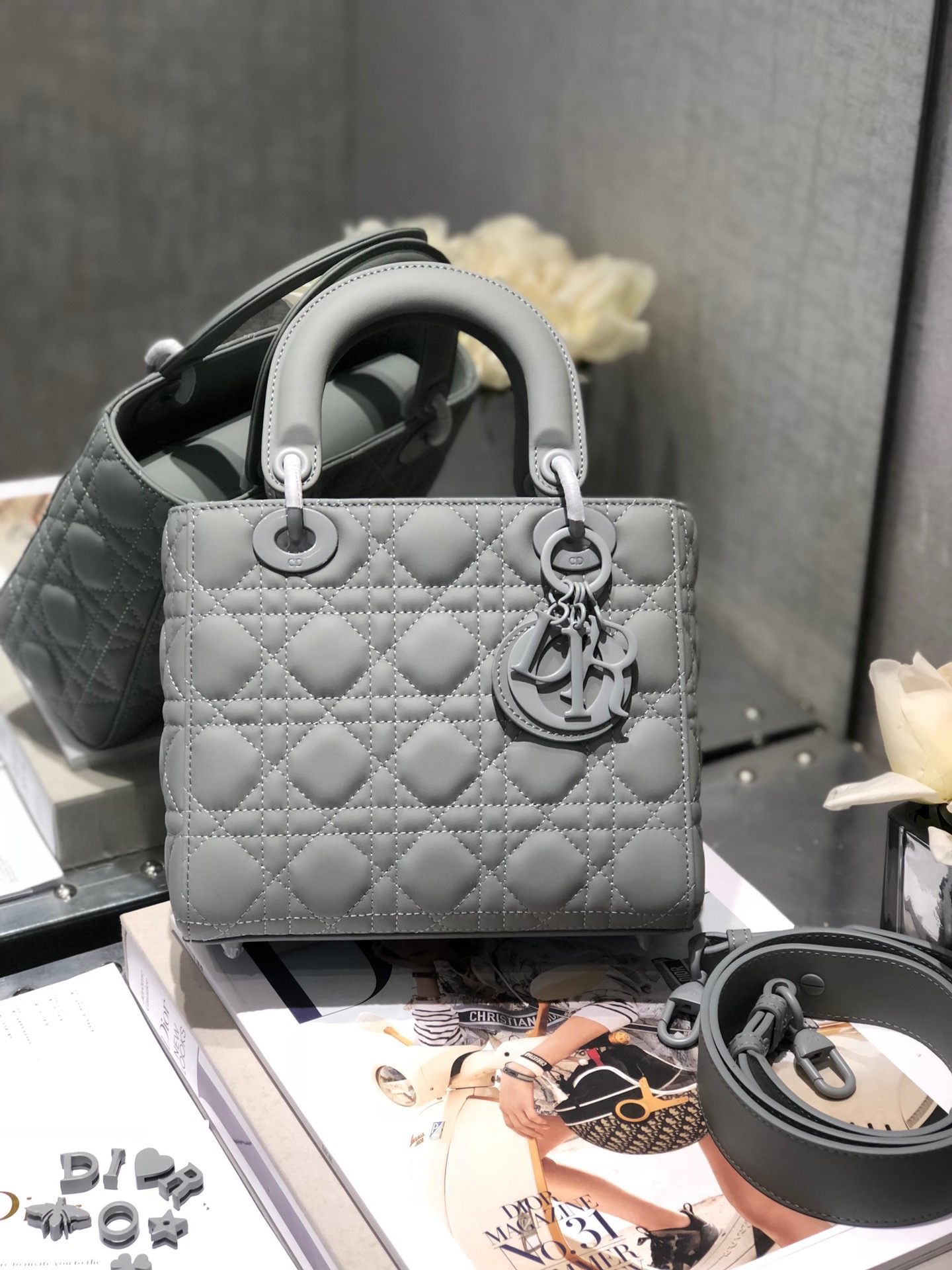 Dior Shop
 Bags Handbags Calfskin Cowhide Lady