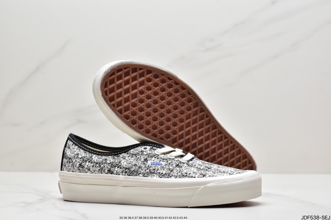 125 万斯Vans Authentic LX经典安娜海姆低帮硫化半拖滑板鞋复古AUT高端硫化休闲板鞋