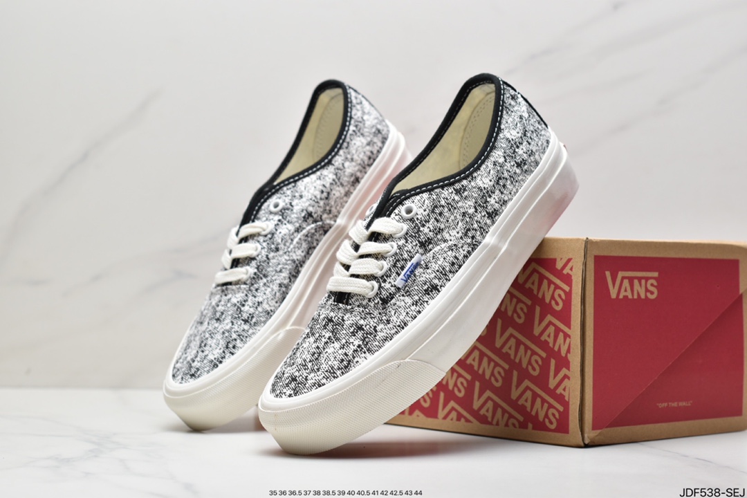 125 万斯Vans Authentic LX经典安娜海姆低帮硫化半拖滑板鞋复古AUT高端硫化休闲板鞋