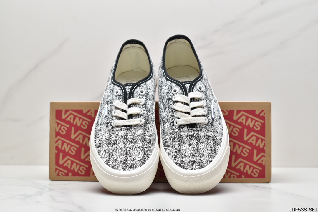 125 万斯Vans Authentic LX经典安娜海姆低帮硫化半拖滑板鞋复古AUT高端硫化休闲板鞋