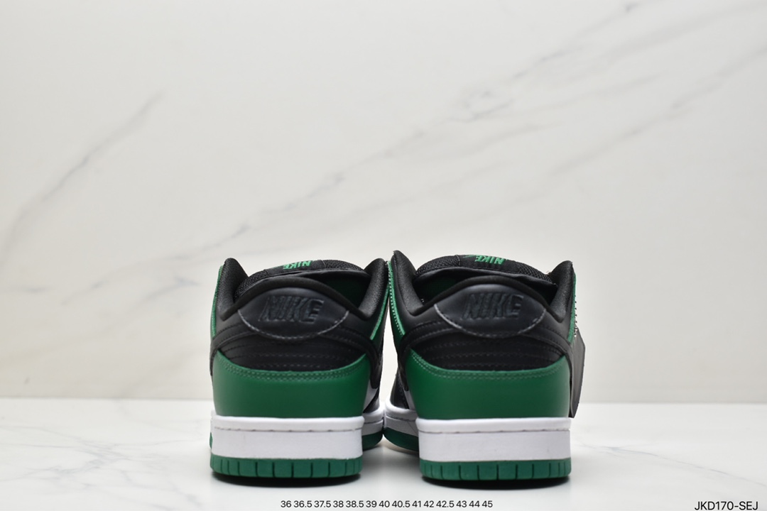 160 nike SB Dunk Low “Classic Green” 黑绿脚趾 BQ6817-302