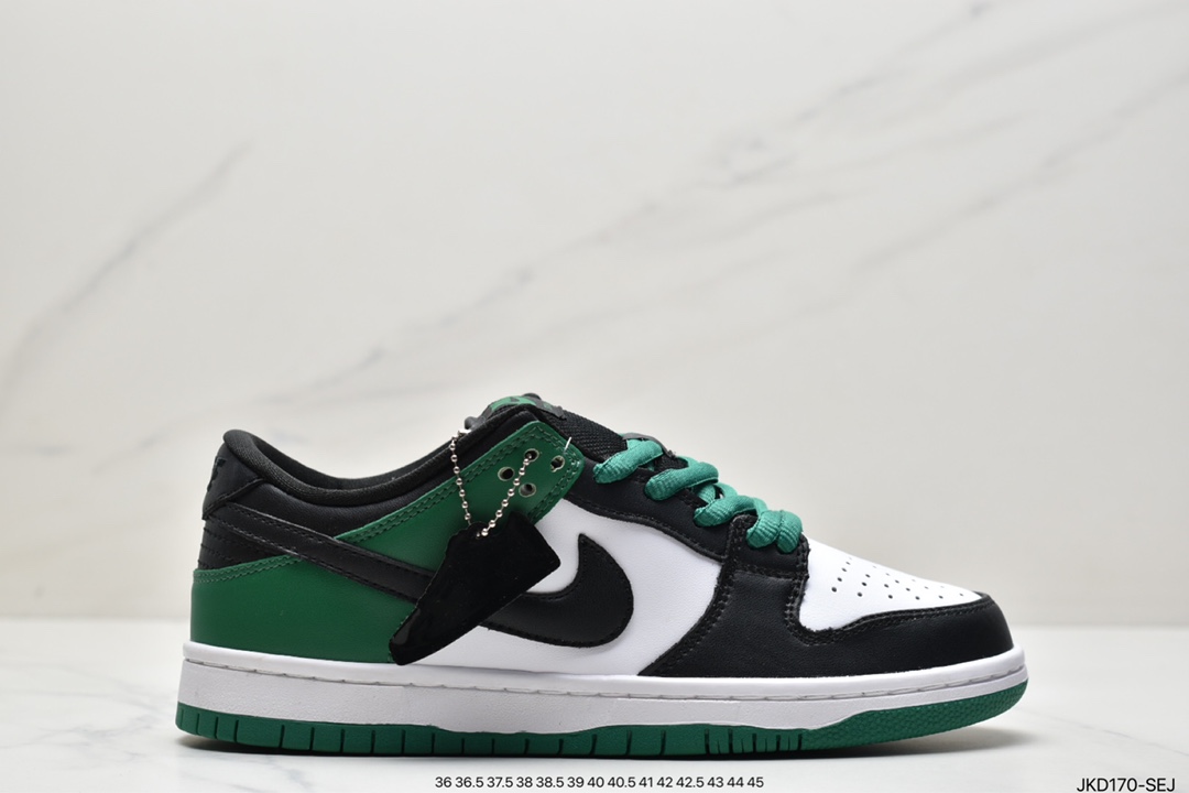 160 nike SB Dunk Low “Classic Green” 黑绿脚趾 BQ6817-302