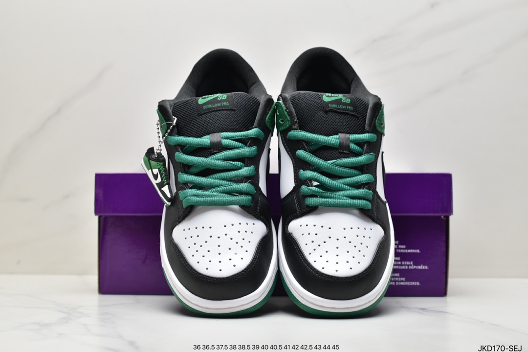 160 nike SB Dunk Low “Classic Green” 黑绿脚趾 BQ6817-302