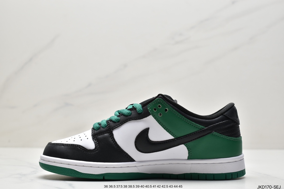 160 nike SB Dunk Low “Classic Green” 黑绿脚趾 BQ6817-302