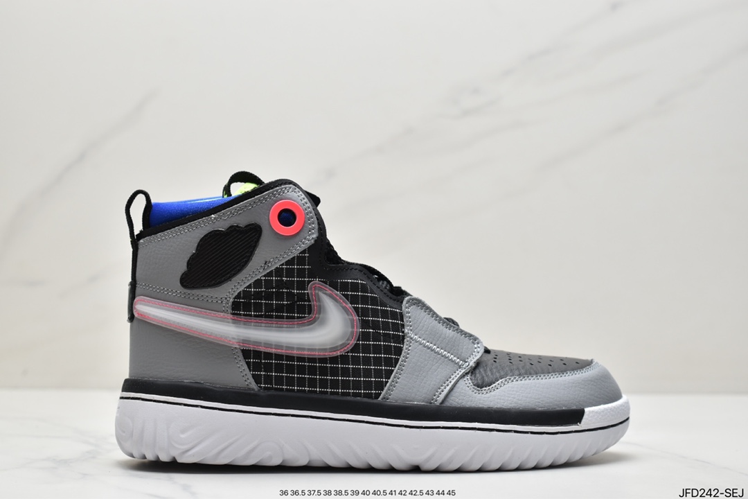170 机能乔丹AJ1 Air Jordan 1 High React 机能风格AR5321-006