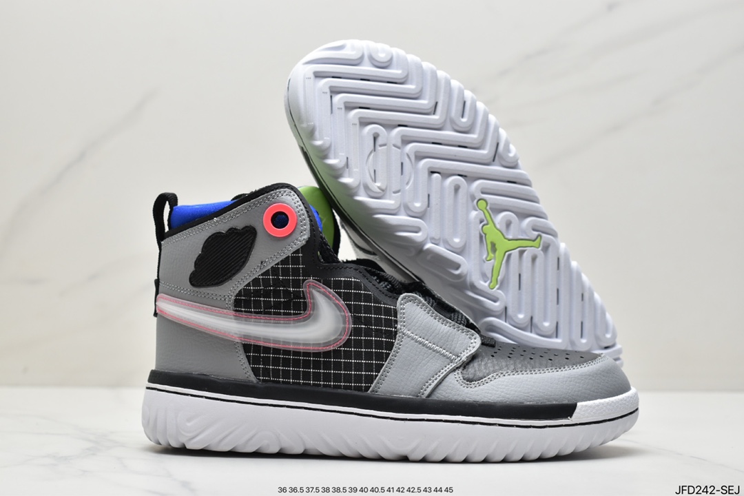 170 机能乔丹AJ1 Air Jordan 1 High React 机能风格AR5321-006