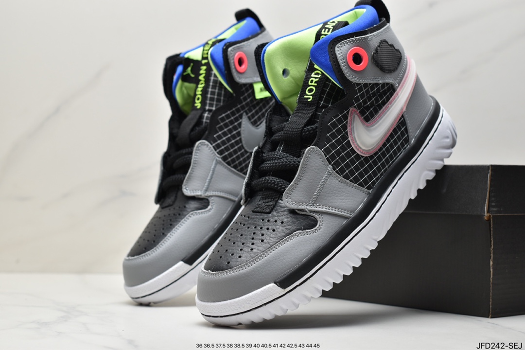 170 机能乔丹AJ1 Air Jordan 1 High React 机能风格AR5321-006
