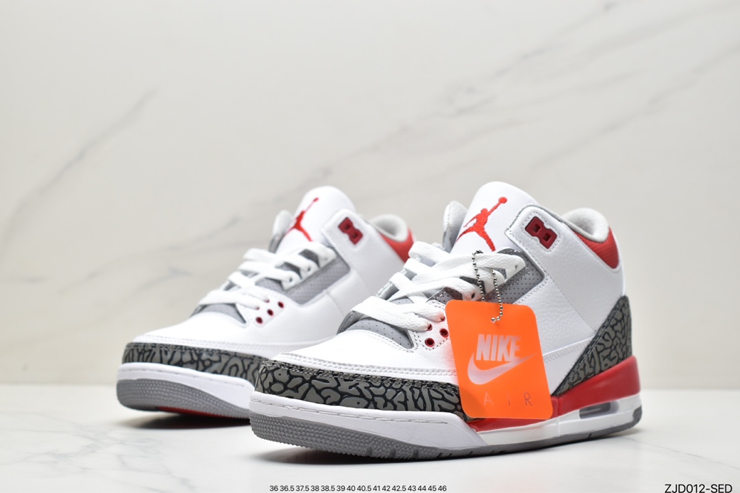 240 Air Jordan 3 Retro ”Fire Red” 火焰红 2022复刻版DN3707-160