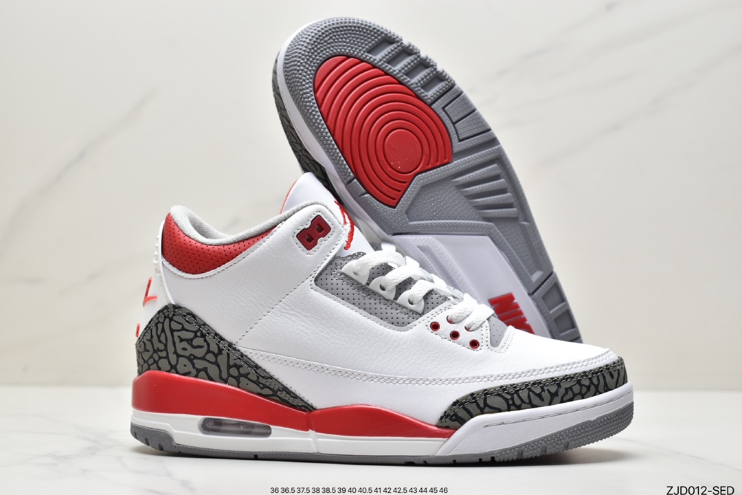 240 Air Jordan 3 Retro ”Fire Red” 火焰红 2022复刻版DN3707-160