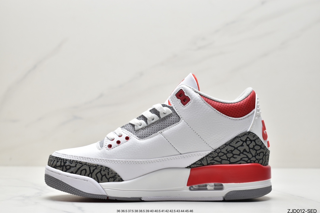 240 Air Jordan 3 Retro ”Fire Red” 火焰红 2022复刻版DN3707-160