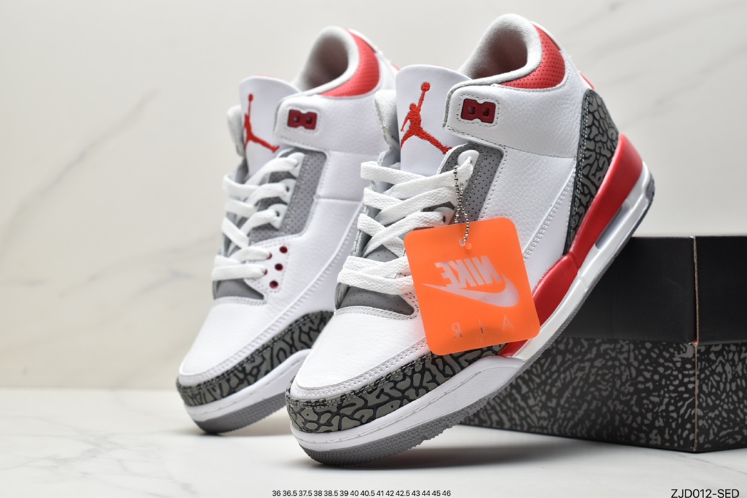 240 Air Jordan 3 Retro ”Fire Red” 火焰红 2022复刻版DN3707-160