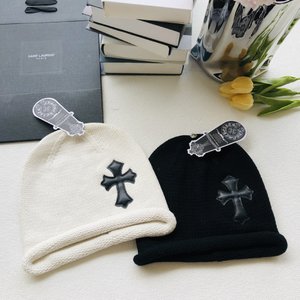 How quality Chrome Hearts Hats Knitted Hat Unisex Cotton Knitting Fall Collection Fashion