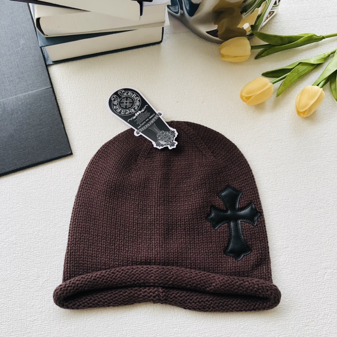 Online Sale
 Chrome Hearts Hats Knitted Hat Knitting Fall Collection Fashion