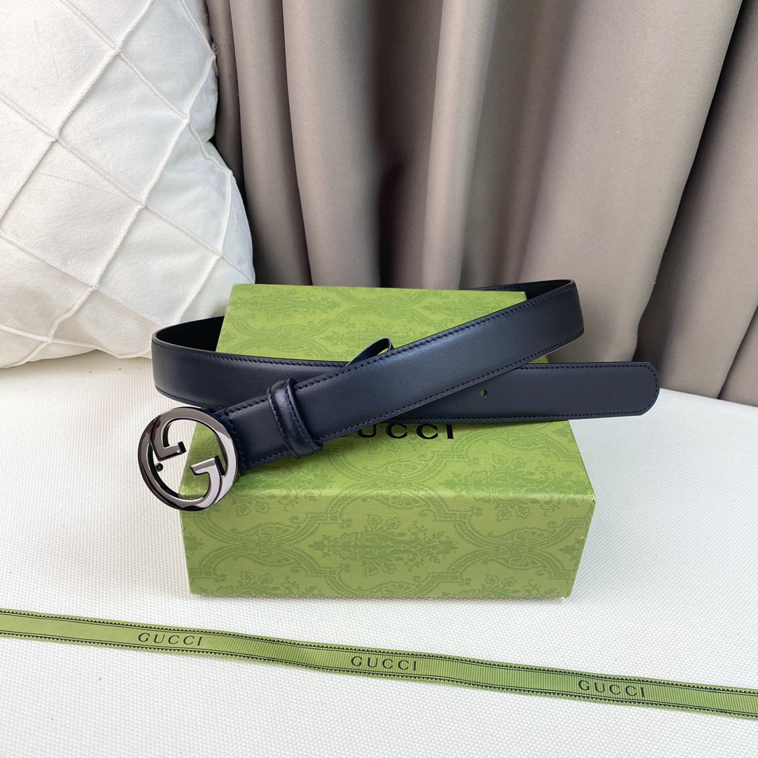 配全套包装礼盒古奇G家绝美腰带！裙装